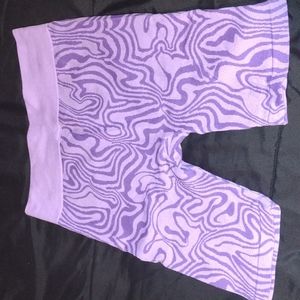 Wavy Purple Shorts